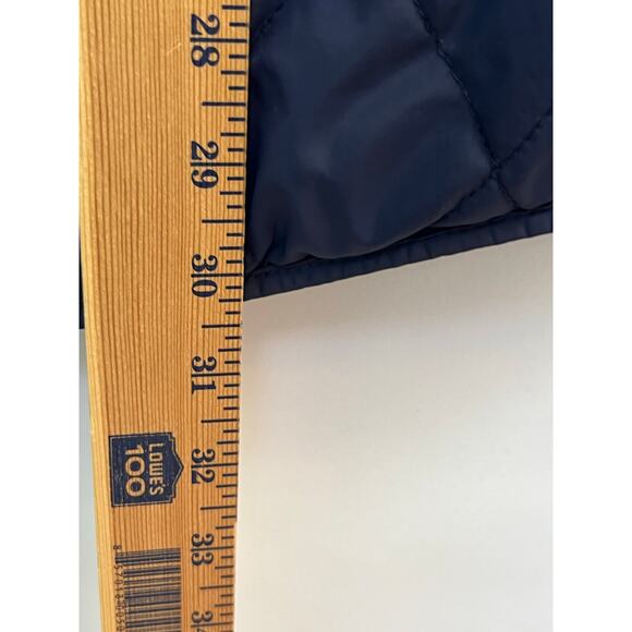 Roundtree & Yorke Men’s XLT Blue Quilted Vest Zip Front Lightweight Outerwear - Picture 6 of 7